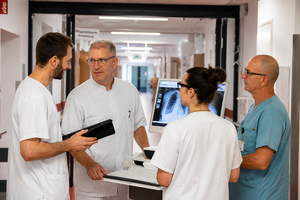 Prof. Loebermann auf Visite